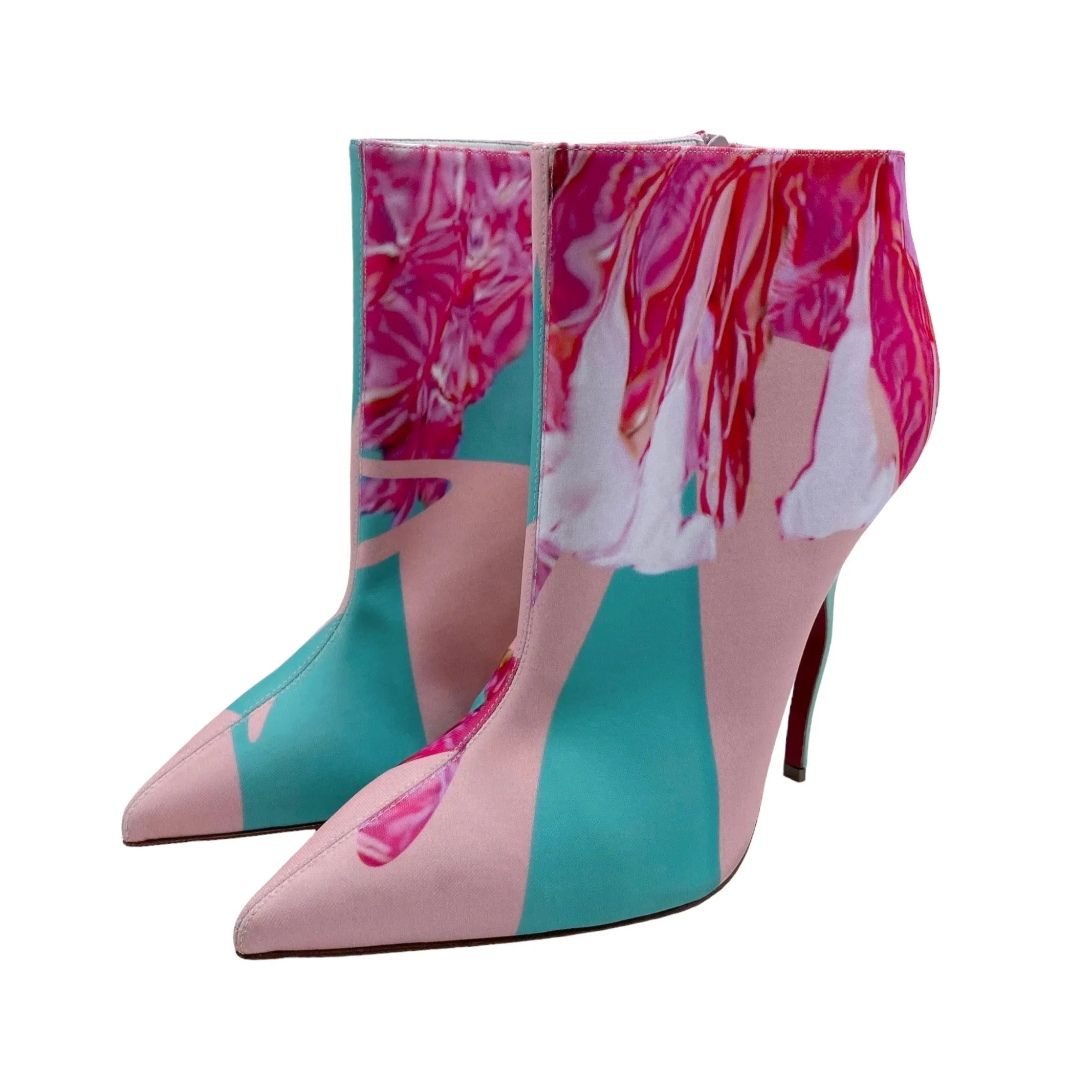 CHRISTIAN LOUBOUTIN SO KATE WAWY HEEL BOOTS EU 40/ UK 7