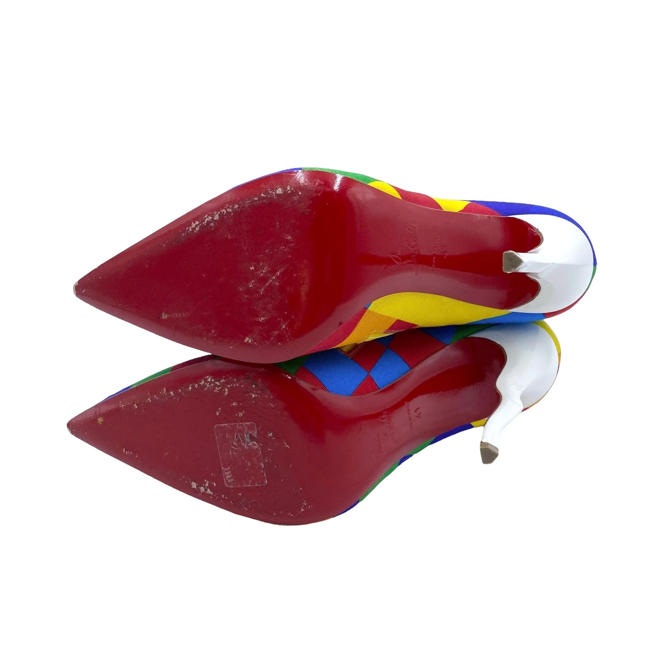 CHRISTIAN LOUBOUTIN SO KATE WAWY HEEL BOOTS EU 41/ UK 8