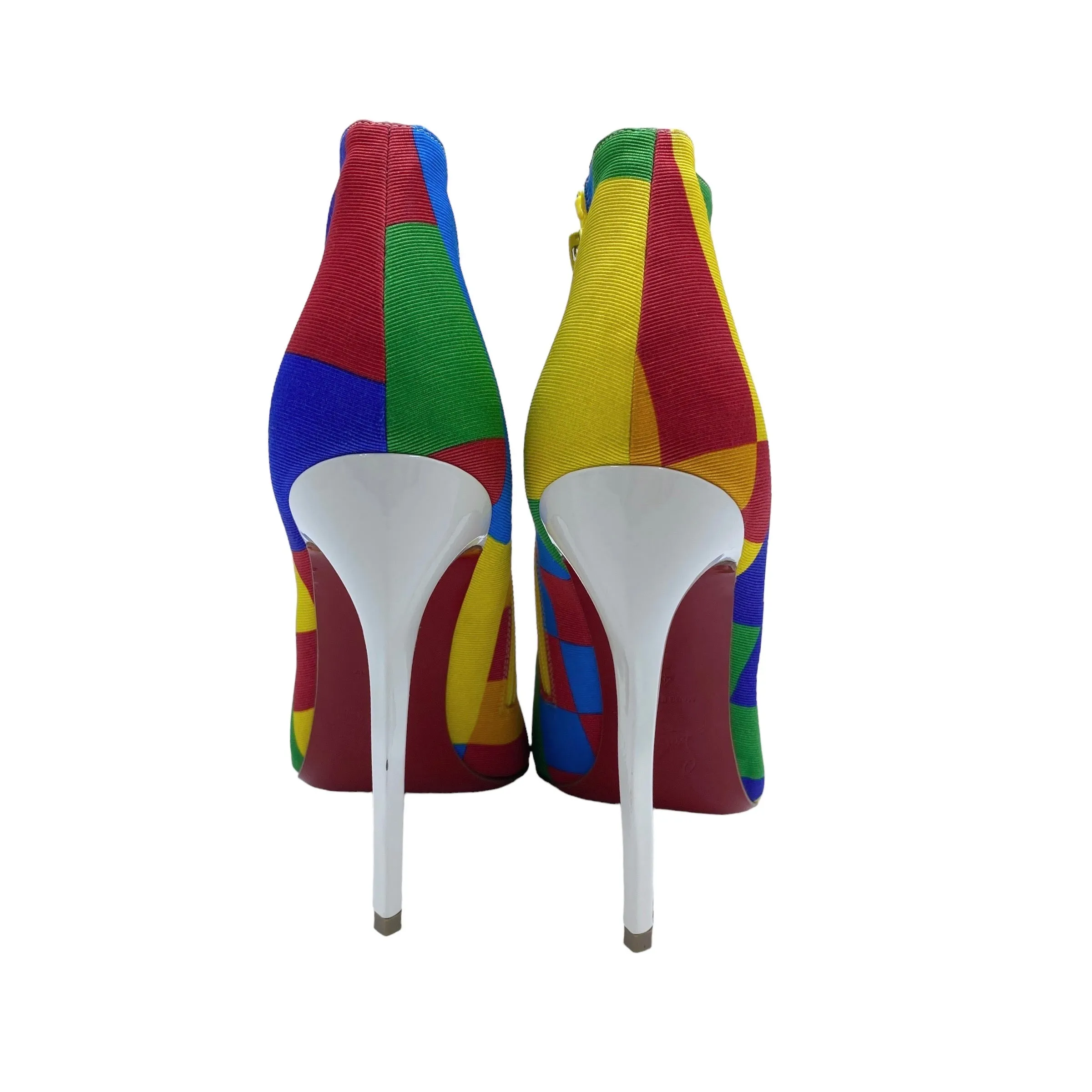 CHRISTIAN LOUBOUTIN SO KATE WAWY HEEL BOOTS EU 41/ UK 8