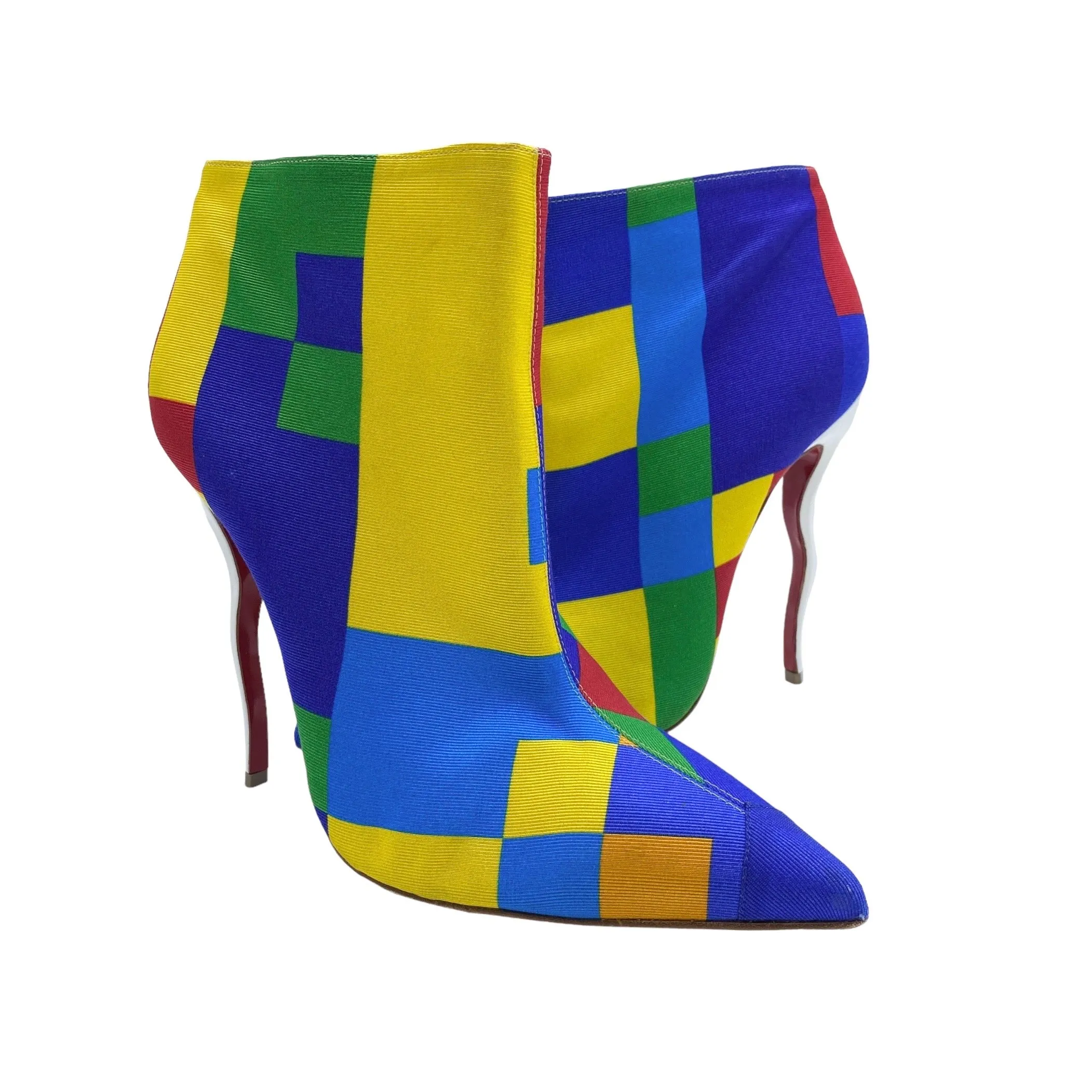 CHRISTIAN LOUBOUTIN SO KATE WAWY HEEL BOOTS EU 41/ UK 8