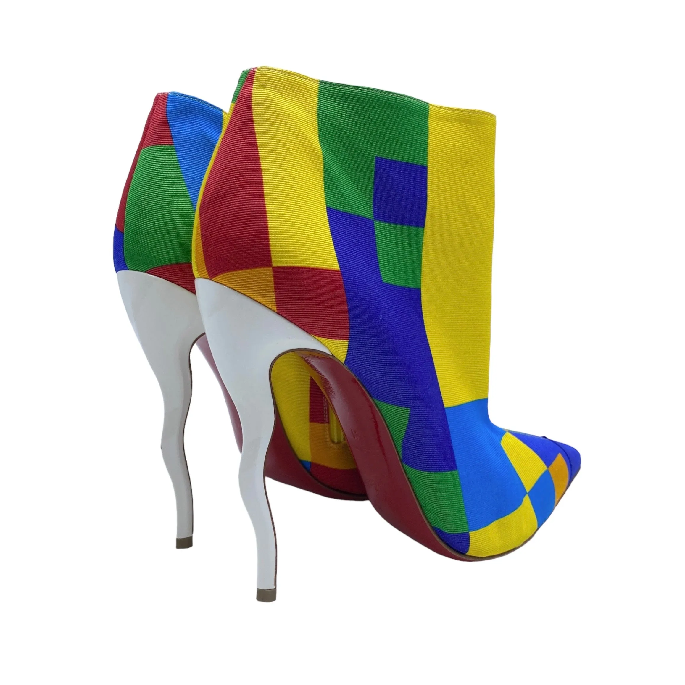 CHRISTIAN LOUBOUTIN SO KATE WAWY HEEL BOOTS EU 41/ UK 8