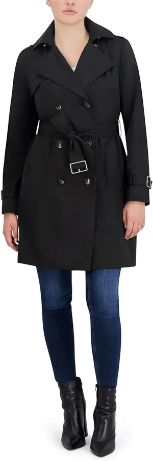 Cole Haan Women's Double Breasted Trench Coat