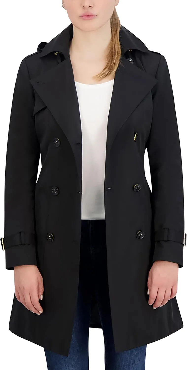 Cole Haan Women's Double Breasted Trench Coat