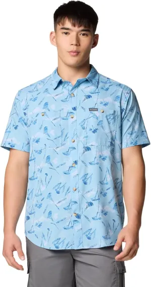 Columbia Men's Utilizer Printed Woven Short Sleeve