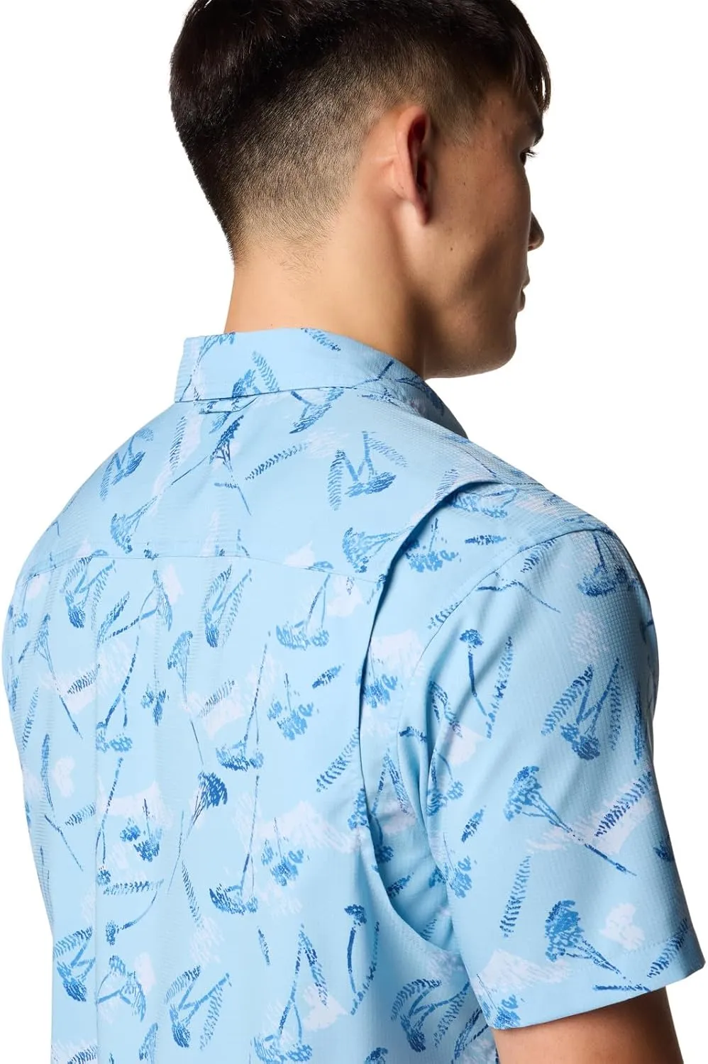 Columbia Men's Utilizer Printed Woven Short Sleeve