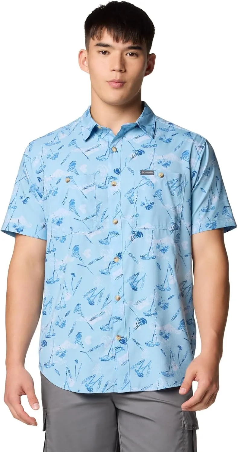 Columbia Men's Utilizer Printed Woven Short Sleeve