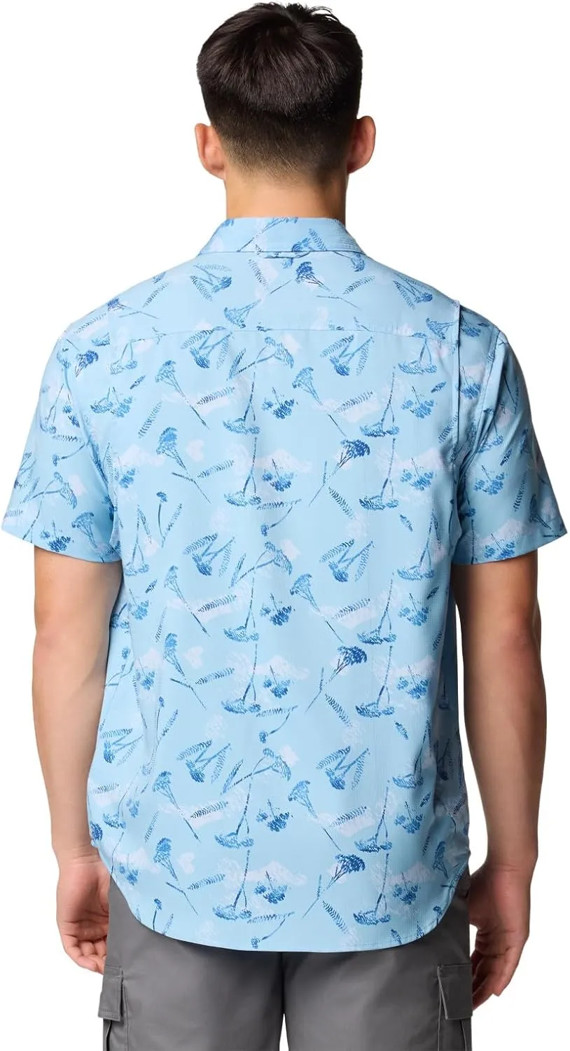 Columbia Men's Utilizer Printed Woven Short Sleeve