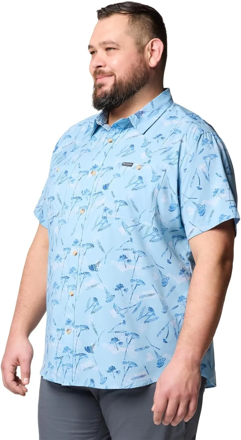 Columbia Men's Utilizer Printed Woven Short Sleeve