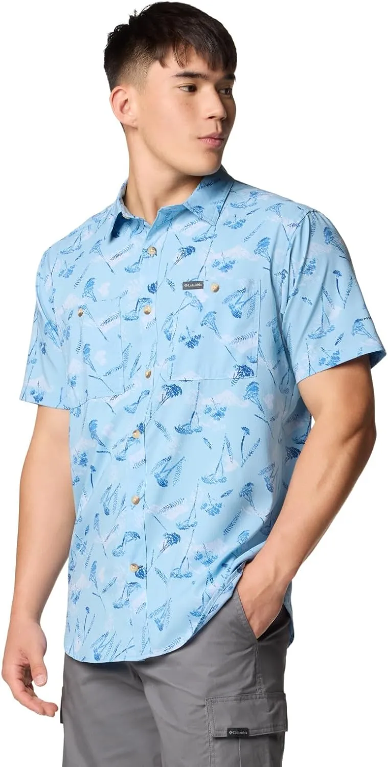 Columbia Men's Utilizer Printed Woven Short Sleeve