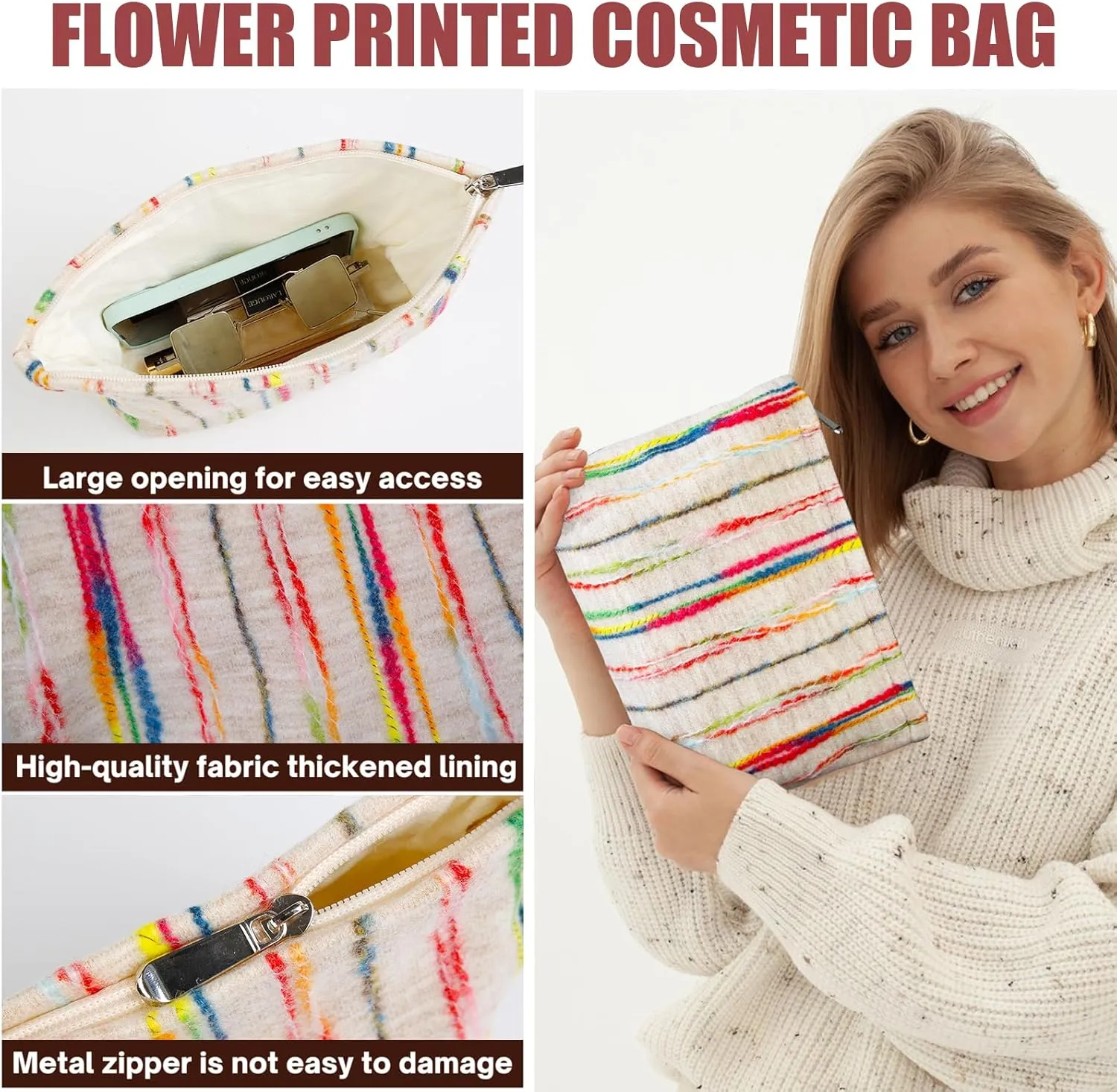 Corduroy Tote Bag for Women