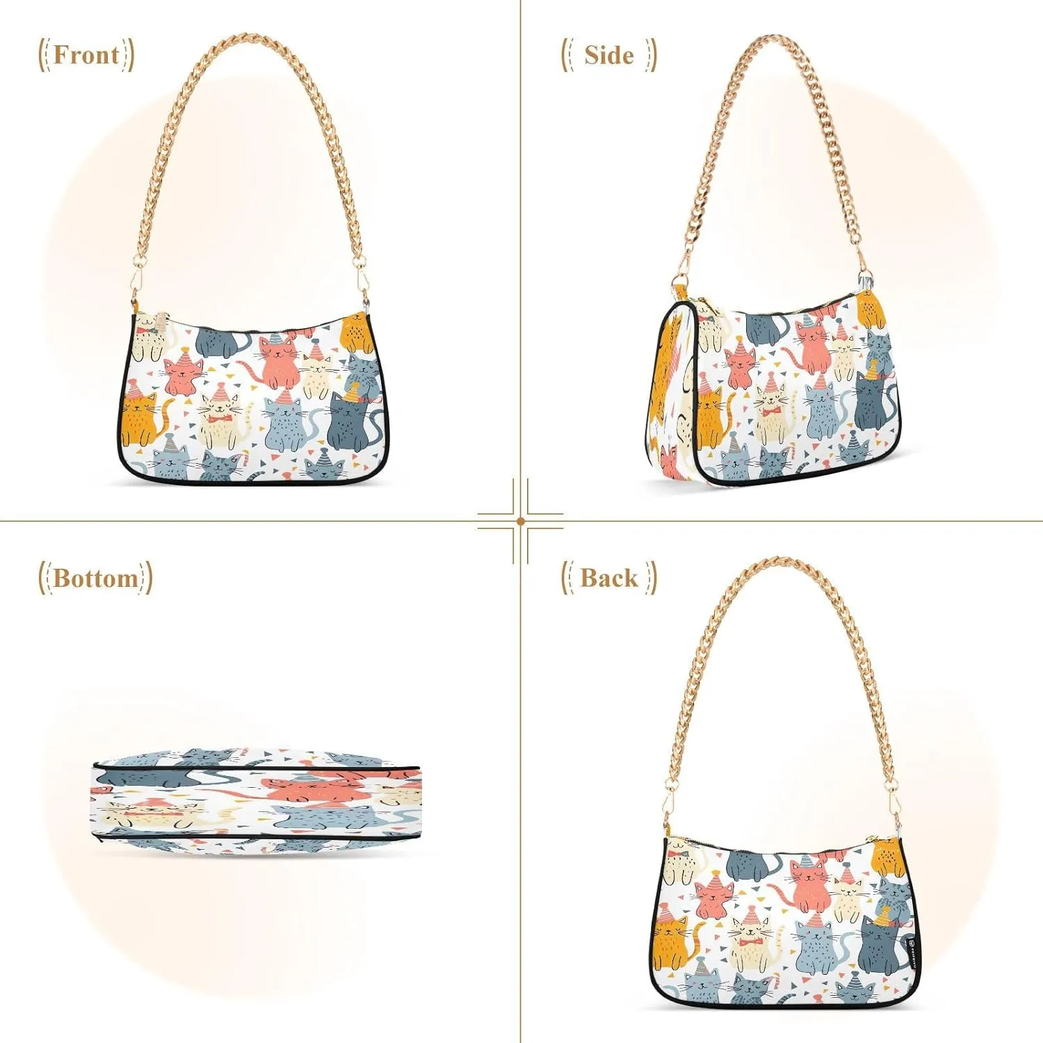 Cute Squirrel Hand Bag for Women, Purses for Women Trendy