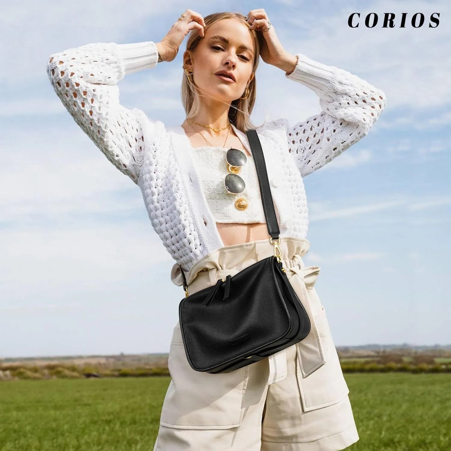 Fashion Handbag PU Leather Shoulder Bag Ladies Crossbody Bag Top-handle Bag Women Messenger Bag Elegant Tote Bag