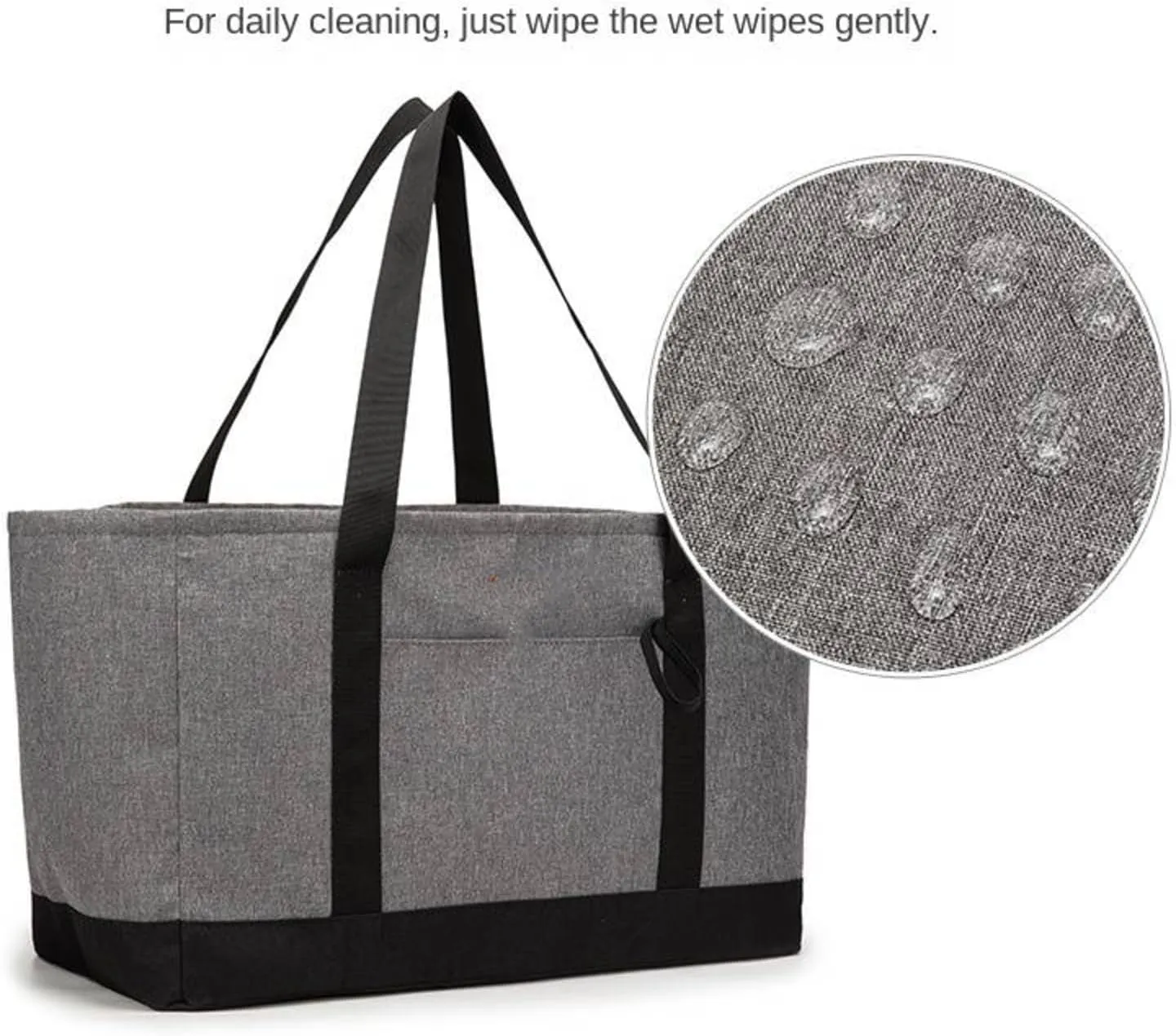 Foldable shopping bag large capacity multifunctional thermal bag women's bag handbag mummy bag