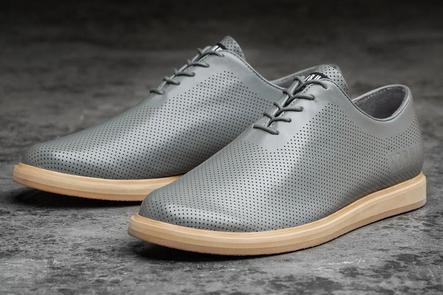 GREY LEATHER DRESS SHOE (WOMEN'S)