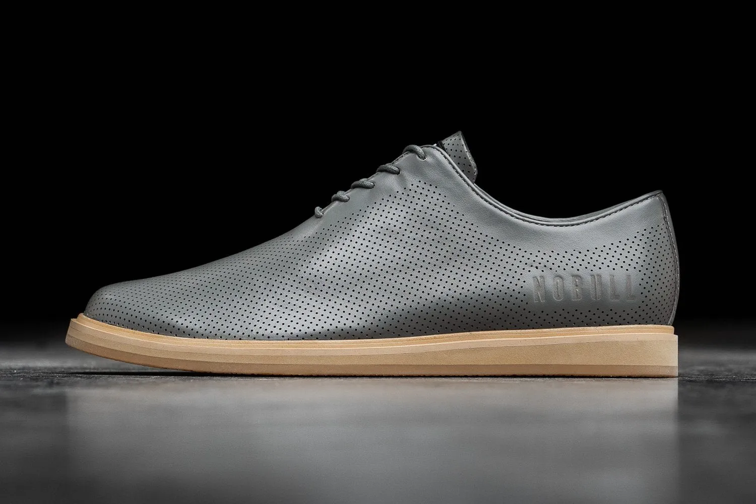 GREY LEATHER DRESS SHOE (WOMEN'S)