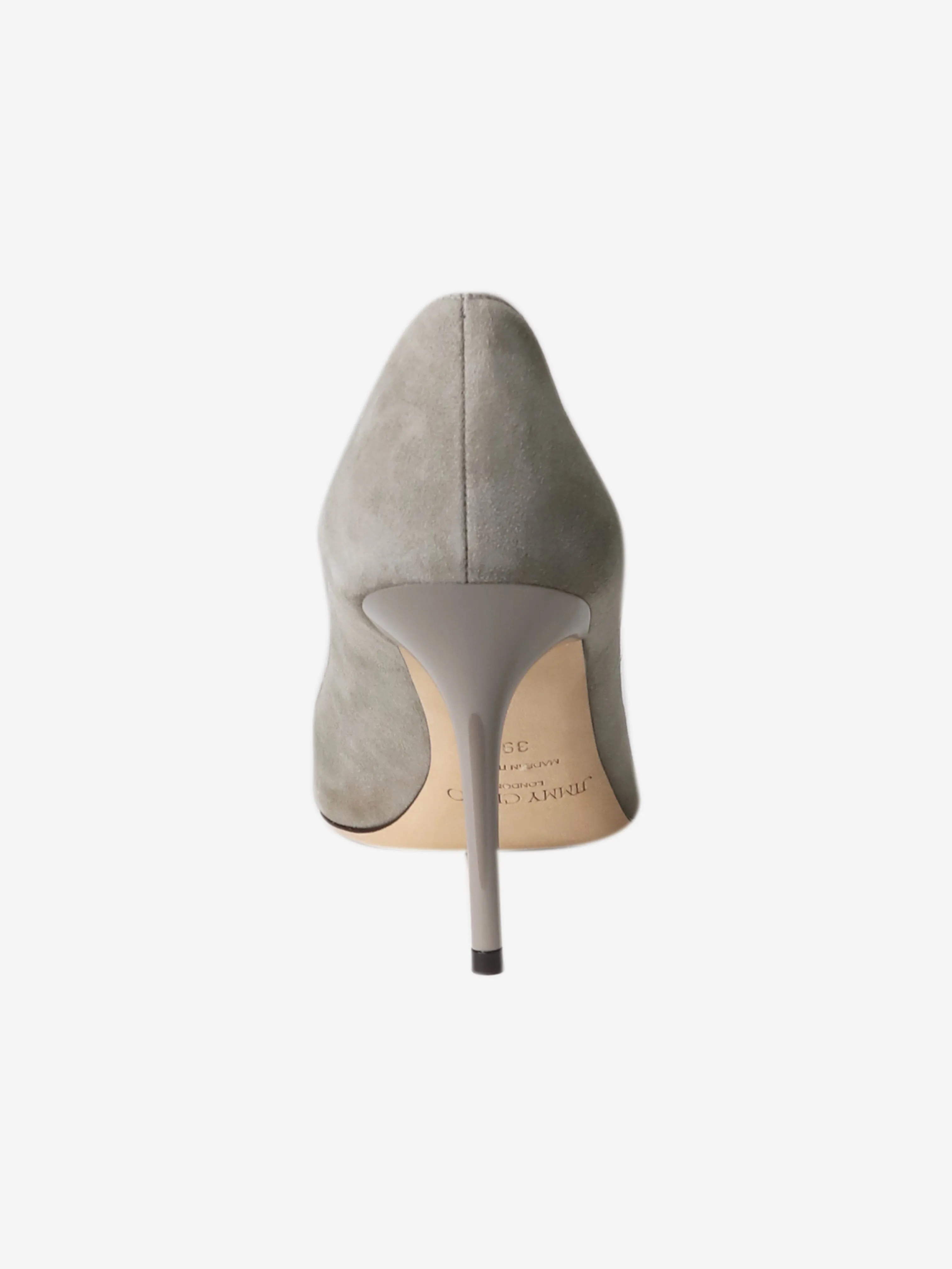 Grey suede pumps - size EU 39