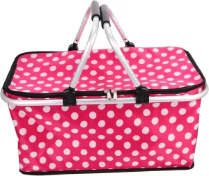 Healifty Insulated Take Away Bag 30L Portable Outdoor Picnic Bag Simple Cooler Bag for Lunch Tote