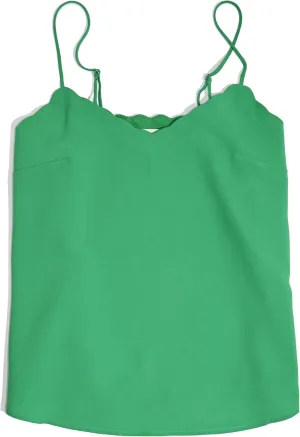 J.Crew Mercantile Women's Spaghetti Strap Scallop Cami