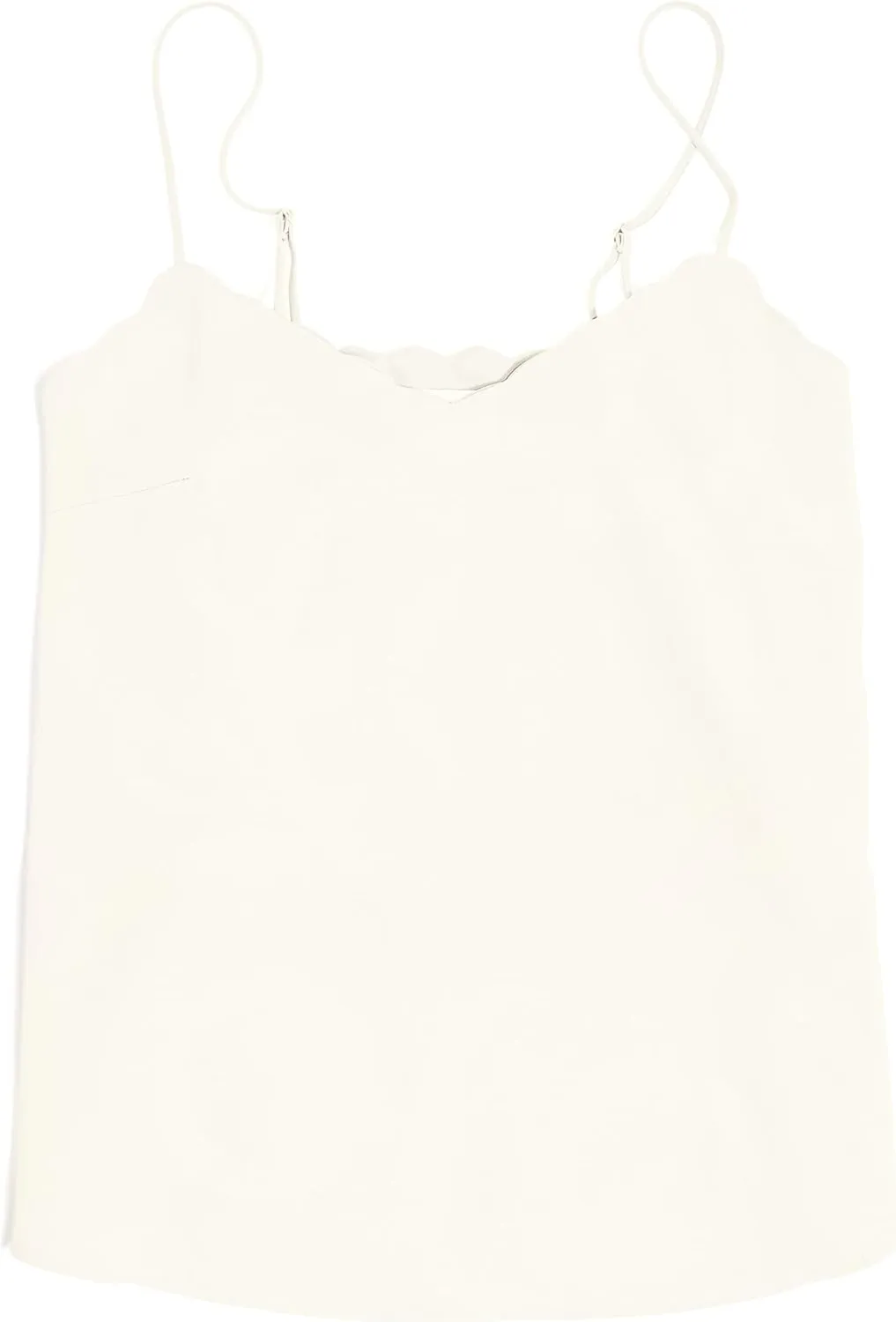 J.Crew Mercantile Women's Spaghetti Strap Scallop Cami