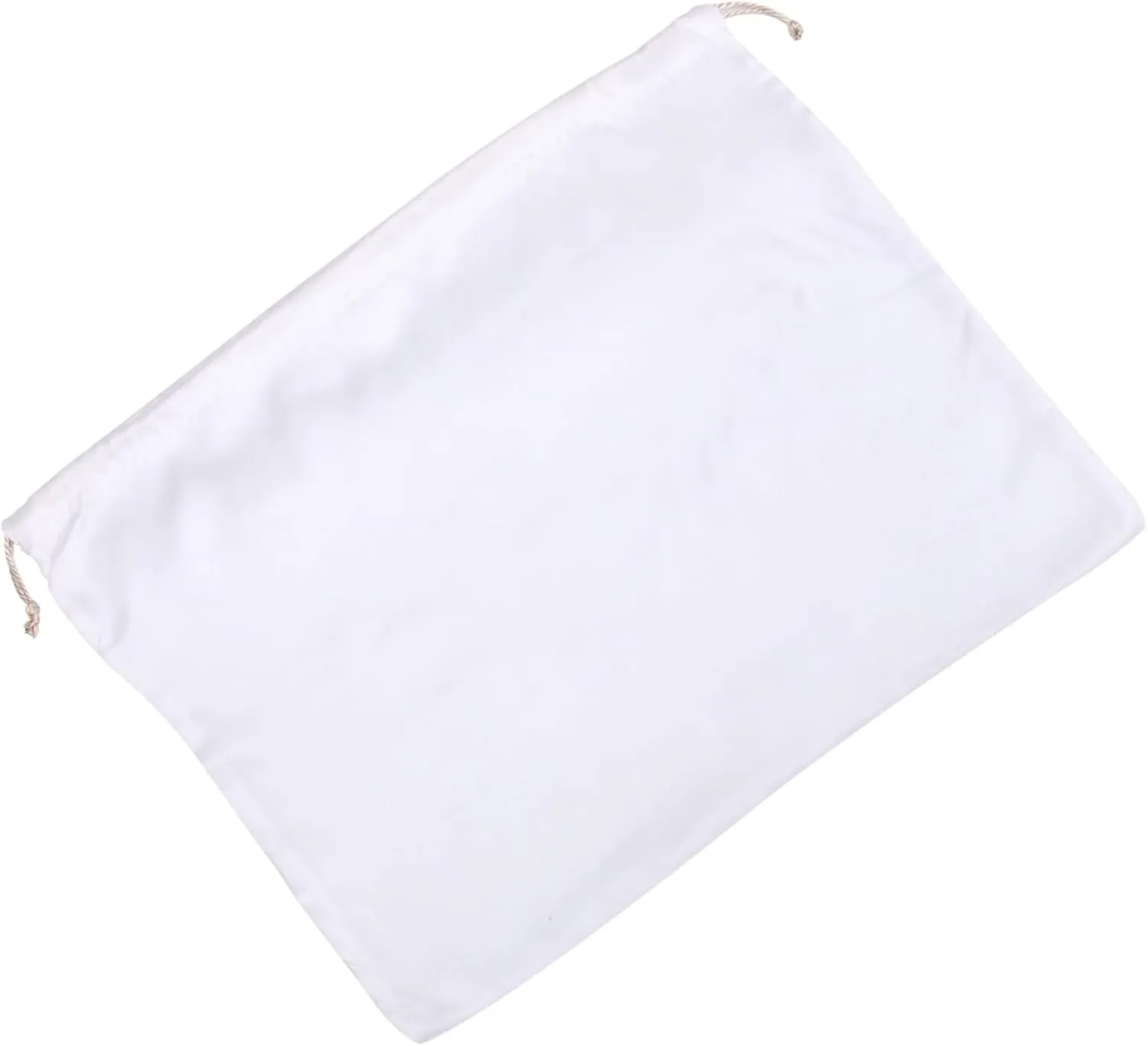 KESYOO 2pcs Dust Bag Silk Storage Bag Organizer Bags Durable Storage Bag Fashion Storage Bag Silk Bag Drawstring Bag for Handbag Toy Storage Bag Trendy Tote Bag Foldable Design Bag White