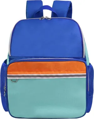 Kids Backpack for Boys, Preschool Toddler Mini Backpack for School & Travel, Small Child Backpack, Kindergarten Elementary Bag, Blue