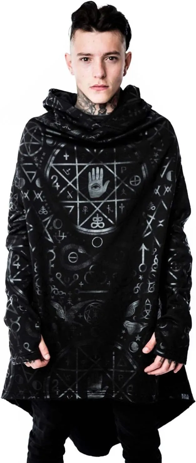 Killstar Cult Ritual Giant Oversized Unisex Gothic Witchy Hoodie