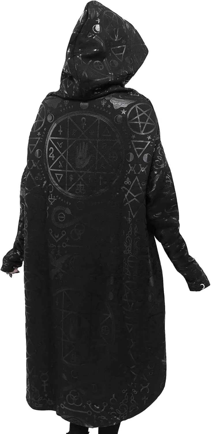 Killstar Cult Ritual Giant Oversized Unisex Gothic Witchy Hoodie