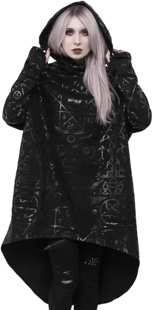 Killstar Cult Ritual Giant Oversized Unisex Gothic Witchy Hoodie