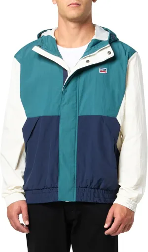 Levi's Men's Retro Color Block Windbreaker