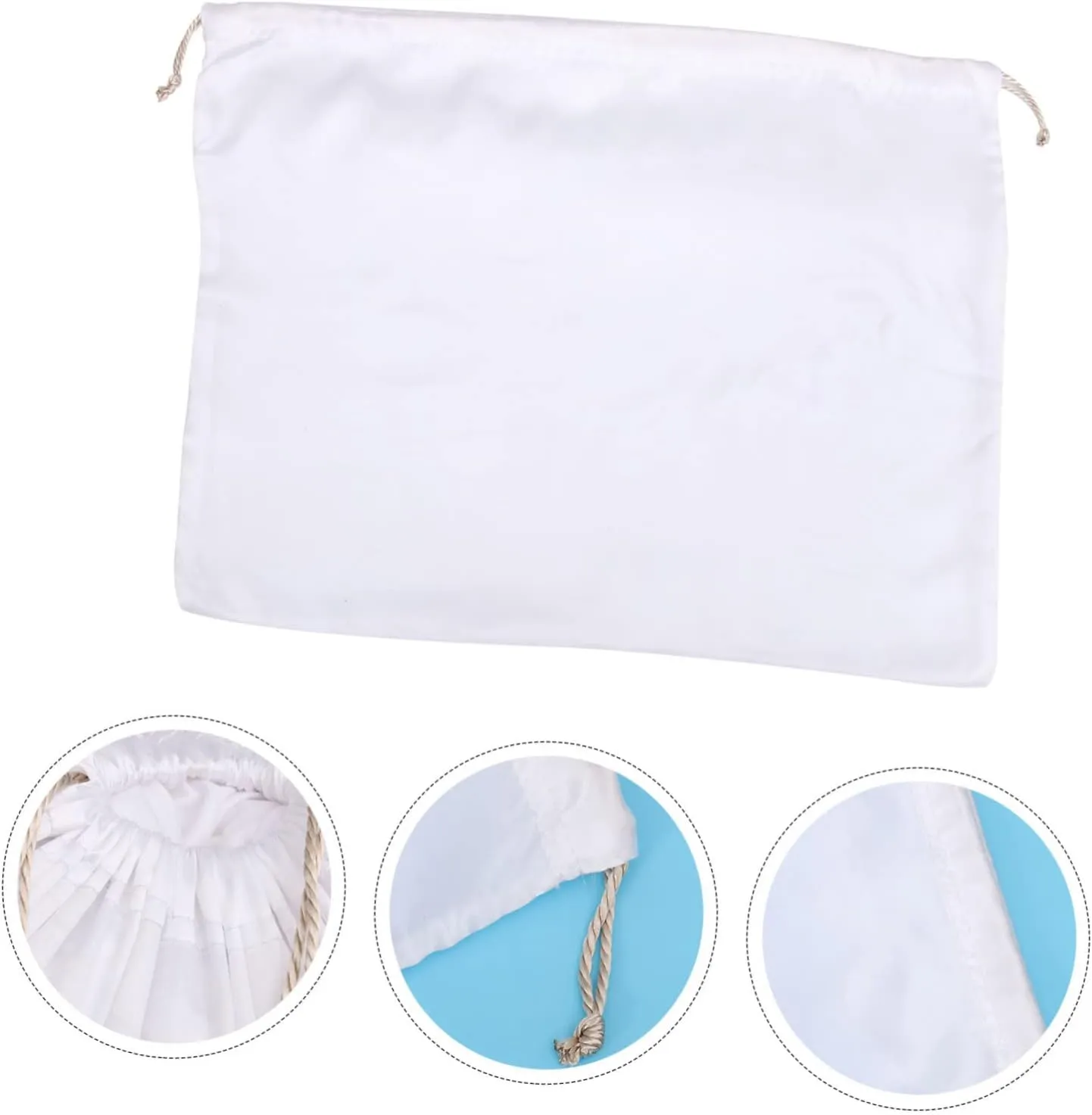LIFKOME 2pcs Drawstring Household Bag Set Large Volume Dustproof Bag for Bedding Blankets Dolls and Easy to Fold