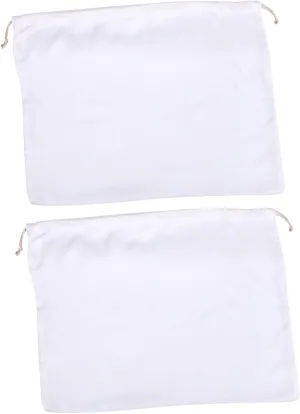 LIFKOME 2pcs Drawstring Household Bag Set Large Volume Dustproof Bag for Bedding Blankets Dolls and Easy to Fold