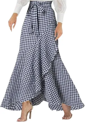 Loose Fit Skorts for Women Maxi Long Elegant Wrap High Cut Criss Cross Skort Women 2025