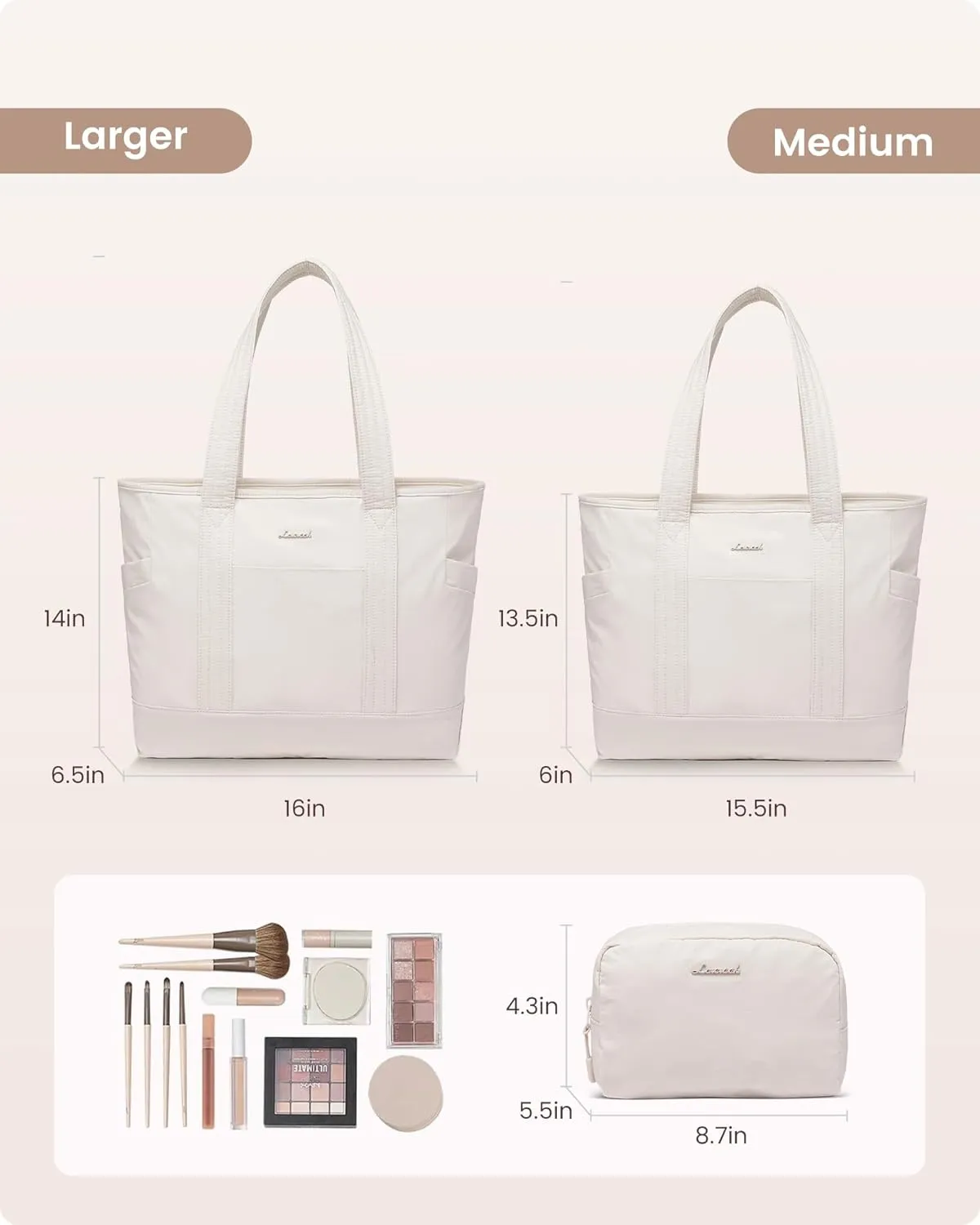 LOVEVOOK Tote Bag for Women,Lightweight Gym Tote Bag with Zipper,Work Tote with Laptop Pocket,Nurse Dance Yoga Bag for Travel