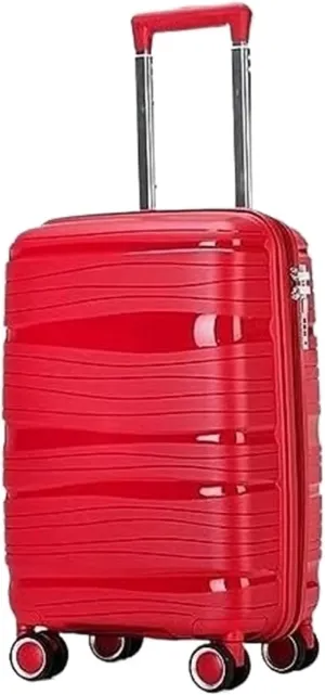 Luggage Travel Suitcase With Spinner Wheels,Lightweight Ergonomic Handles,Carry On Luggage Trolley Suitcase (Color : A, Size : 20in)