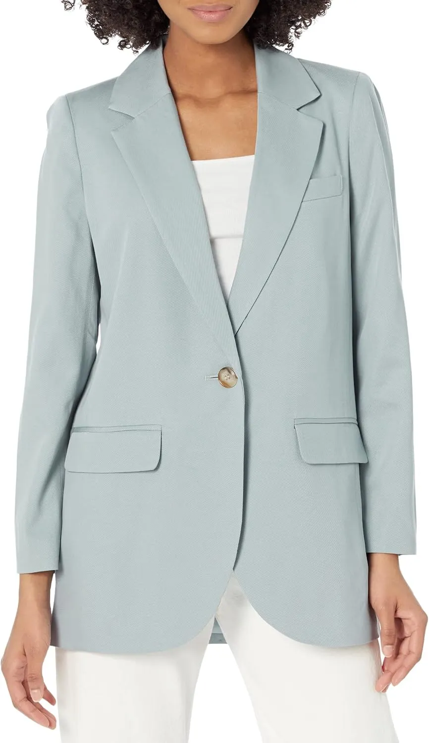 Madewell Women's The Larsen Blazer in Drapeweave