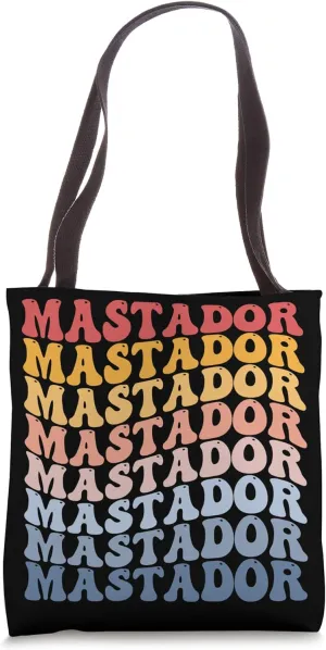 Mastador Groovy Retro Tote Bag