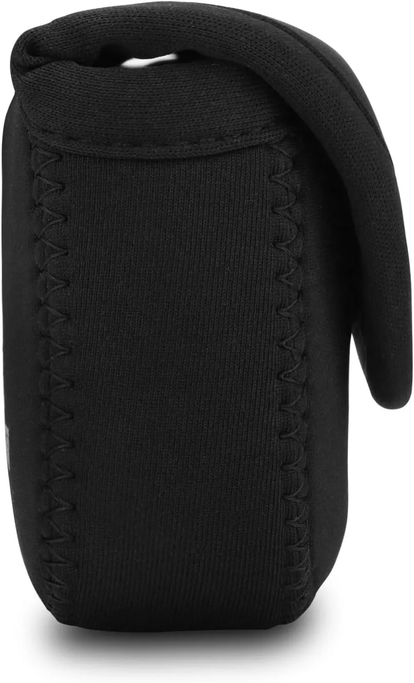 MegaGear Leica C Typ 112 Ultra Light Neoprene Camera Case, With Carabiner - Black - MG1289