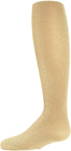 MeMoi Shining Star Shimmer Tights for Girls, Ultra Soft and Lightweight Opaque Girl Tights - Sizes 2-14