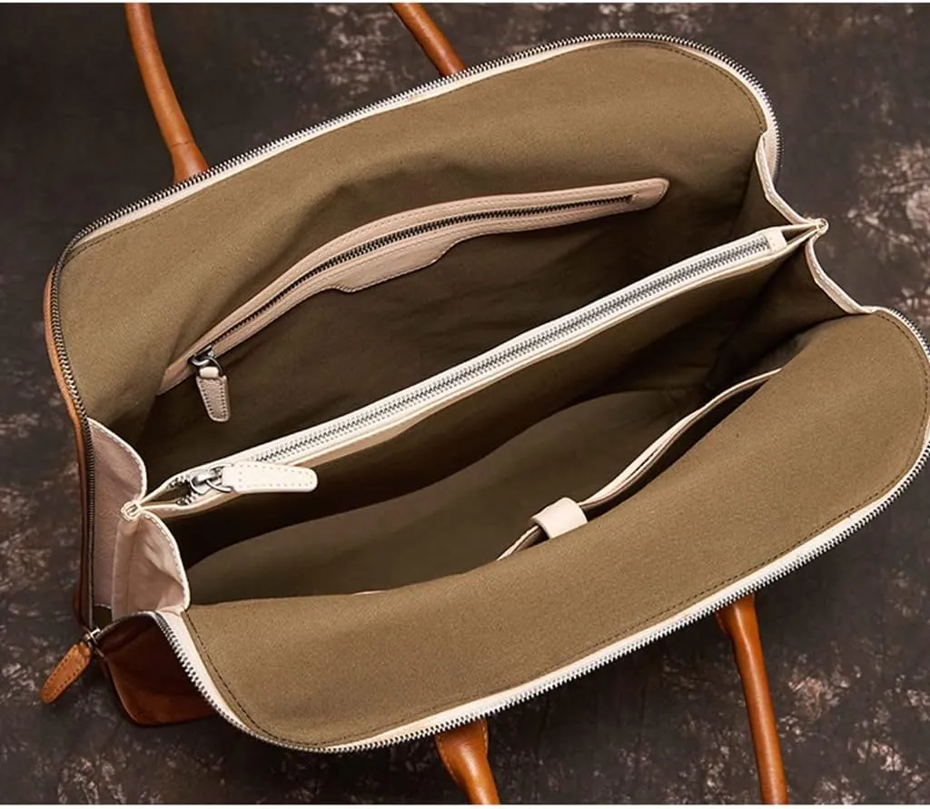 Men's Handbag Briefcase Men's Shoulder Business 15 Inch Laptop Office Bag