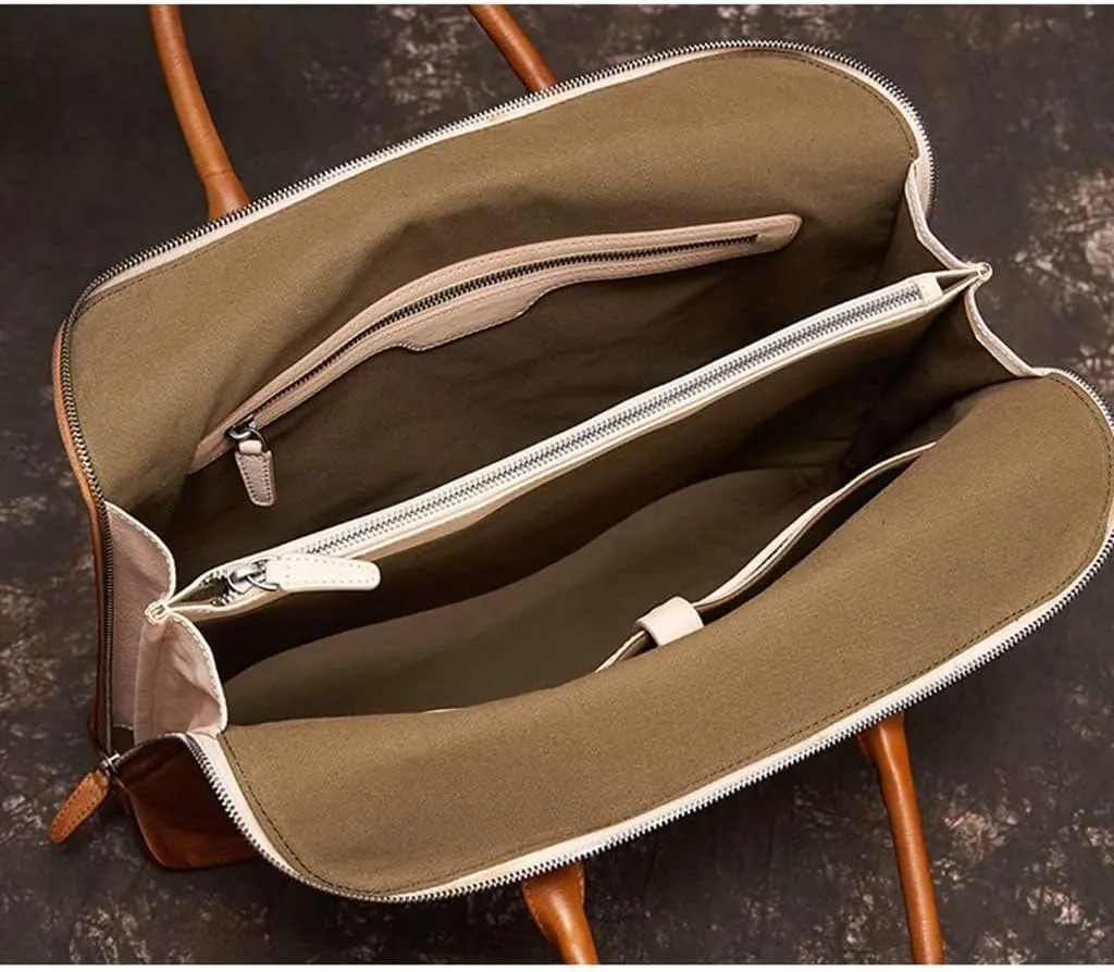 Men's Handbag Briefcase Men's Shoulder Business 15 Inch Laptop Office Bag
