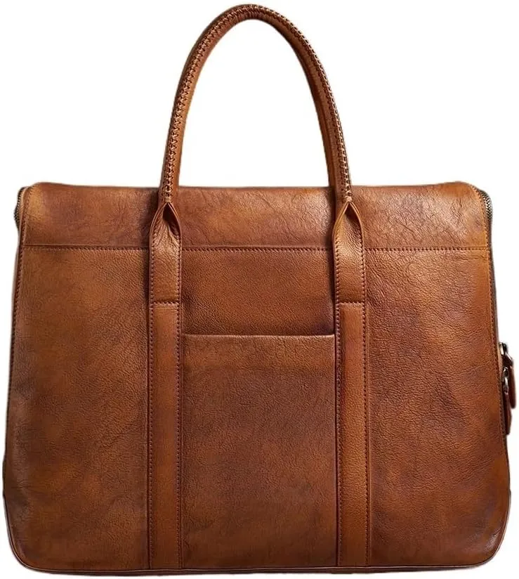 Men's Handbag Briefcase Men's Shoulder Business 15 Inch Laptop Office Bag