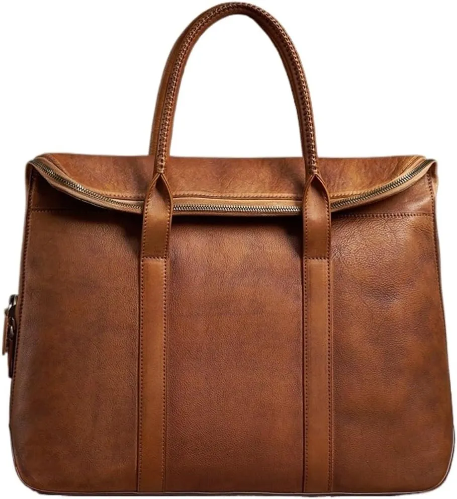 Men's Handbag Briefcase Men's Shoulder Business 15 Inch Laptop Office Bag