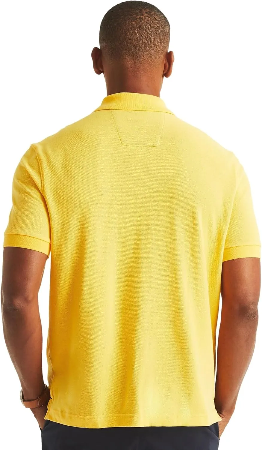 Nautica Men's Classic Fit Short Sleeve Solid Deck Polo Shirt
