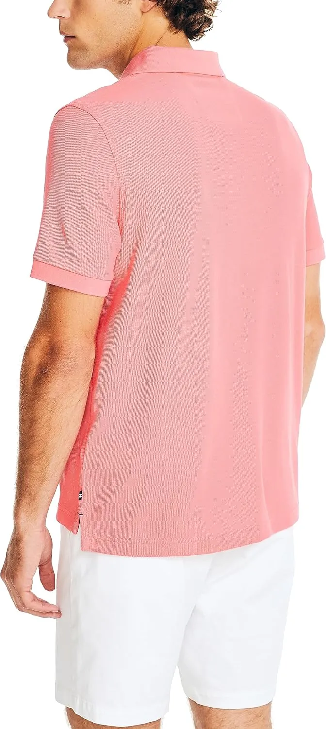 Nautica Men's Sustainably Crafted Deck Polo