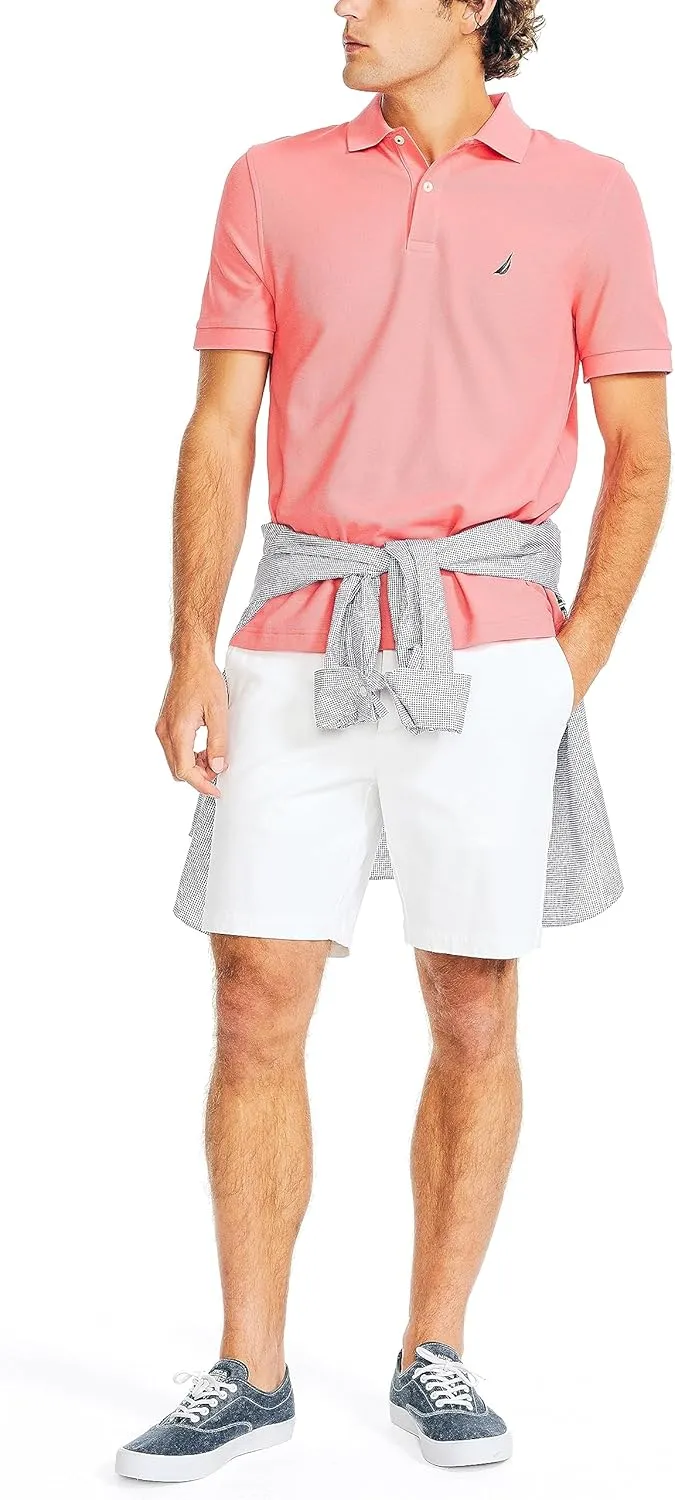 Nautica Men's Sustainably Crafted Deck Polo
