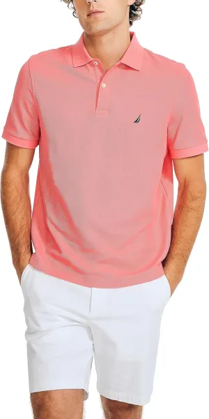 Nautica Men's Sustainably Crafted Deck Polo