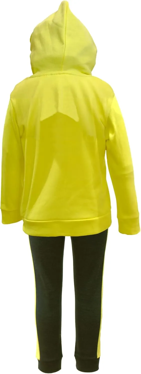 Nickelodeon SpongeBob SquarePants Fleece Pullover Hoodie and Jogger Pants Outfit Set Toddler to Big Kid