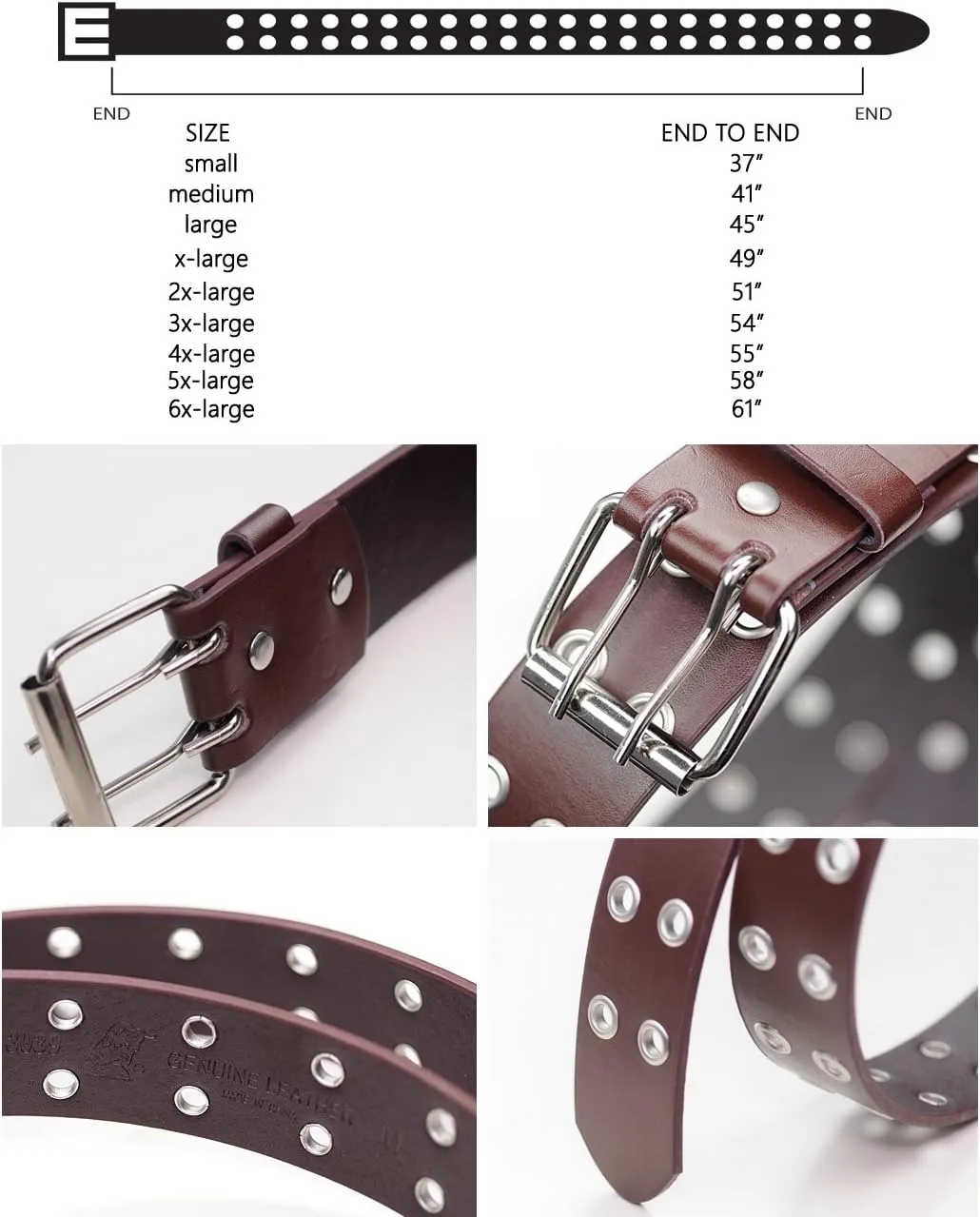 NYFASHION101 Solid Rich Fashion Color Double Grommet Belt