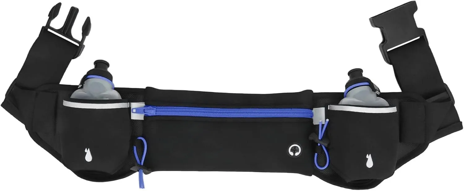 Outdoor Sports Waist Pack Running Fanny Pack Running Belt Men Women Phone Water Bottle Waist Bag for Jogging Cycling Biking (Blue)