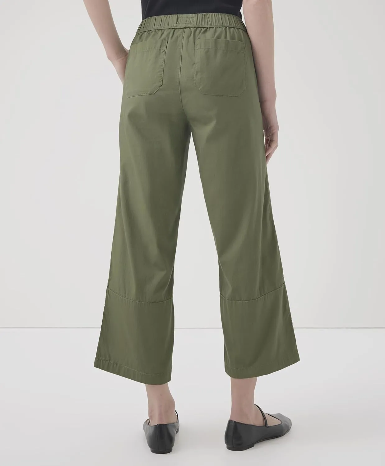 Pact Organic Cotton Women's Daily Crop Pants